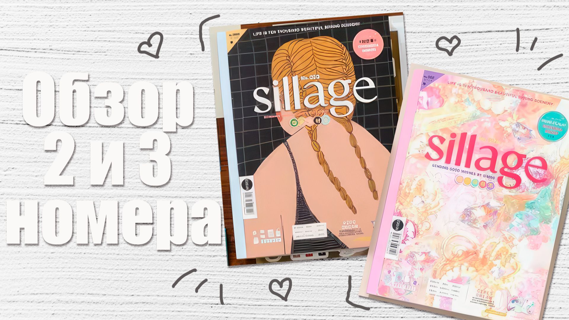 ✨Книги для творчества Sillage. Листаем 2 и 3 номер ✨ смотреть онлайн