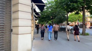 Вечерняя прогулка по Парижу в золотой час 🌇 Тёплая атмосфера