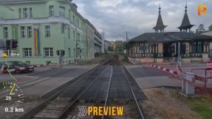 🚂 4к Видео СмартТВ ➤ Линц Урфар - Айген-Шлехт, Мюлькрайсбан, ÖBB, Австрия! Май 2025, вагон-трамвай!