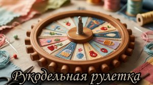 Рукодельная рулетка. Впервые играю! Готовая работа, хорошие продвижения