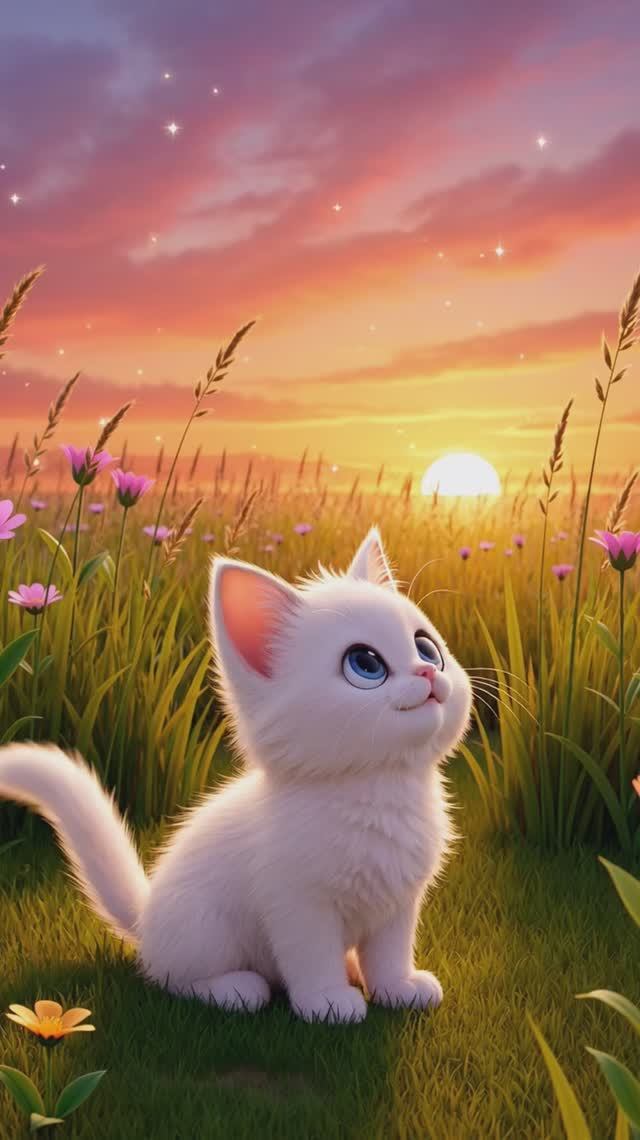 котёнок "Снежок" 5 Дублей