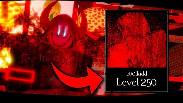 58 минут геймплея на 250‑м уровне за c00lkidd (Roblox Forsaken).