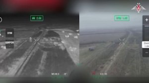 Боевая работа расчета РСЗО «Град» ГрВ «Центр»