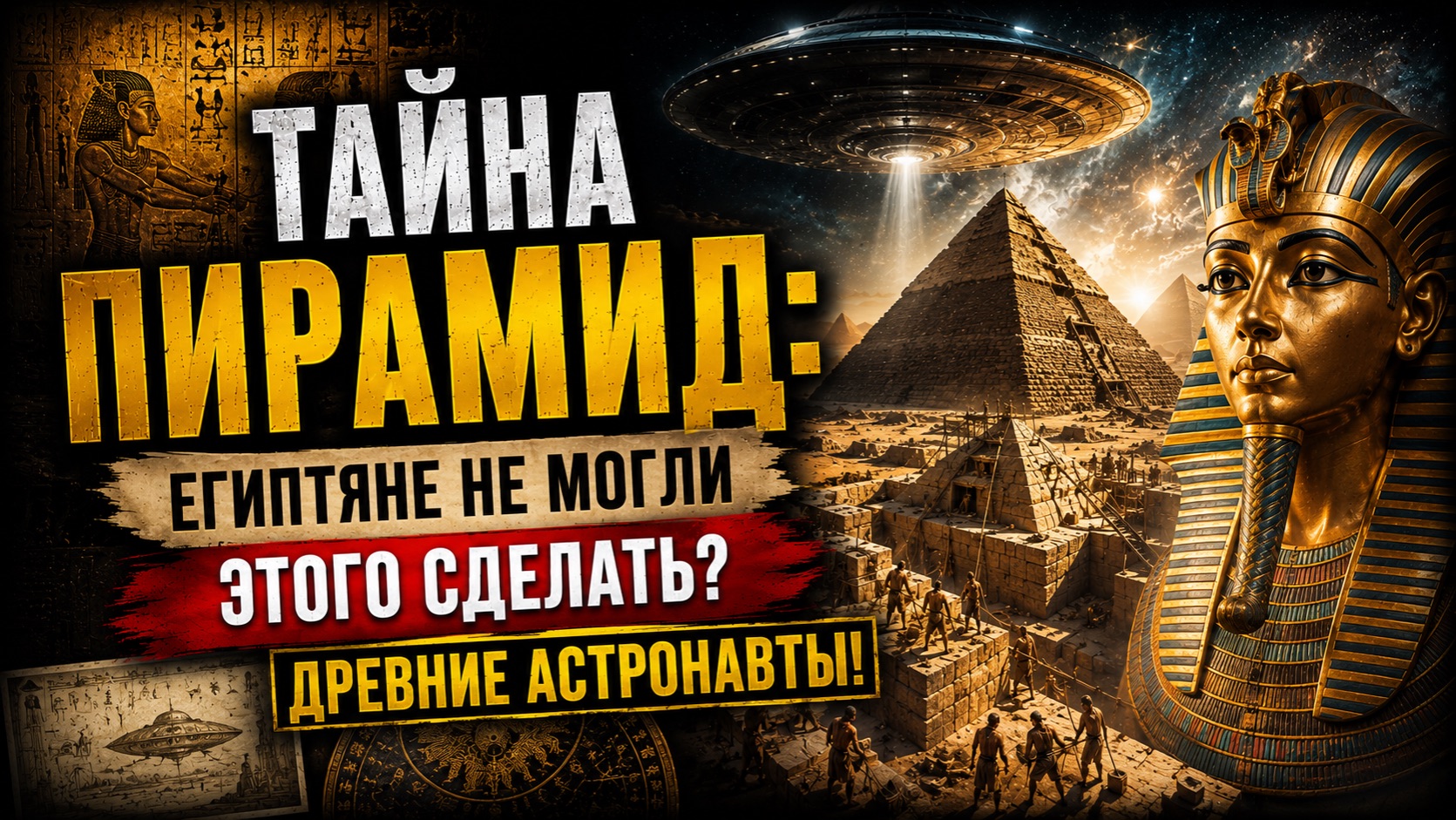 Тайна Пирамид: Египтяне не могли этого сделать? Древние астронавты! | Документальный Фильм