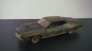 Реставрация заброшенной модели автомобиля Torino GT 1970 года выпуска