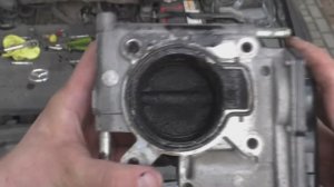 Mazda6 GG 2L, чистка дроссельной заслонки. MZR-LF.