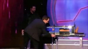 Double sawing in half illusion