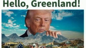 «Привет, Гренландия!» Такую картинку Трамп опубликовал в Truth Social. Напомним, ранее ...