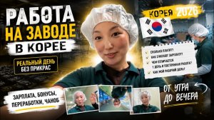 КАК ВЫЖИВАЮТ РУССКОЯЗЫЧНЫЕ В ЮЖНОЙ КОРЕЕ: ОДИН ДЕНЬ НА ЗАВОДЕ В КОРЕЕ 2026