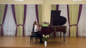 В.Ходош, Концертино «Майское». Дмитрий Белый, 7 лет.