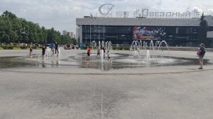Прогулки по Липецку. Фонтан у ДС Звездный. 23 мая 2026