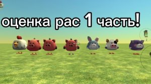 оценка рас в чг 1 часть