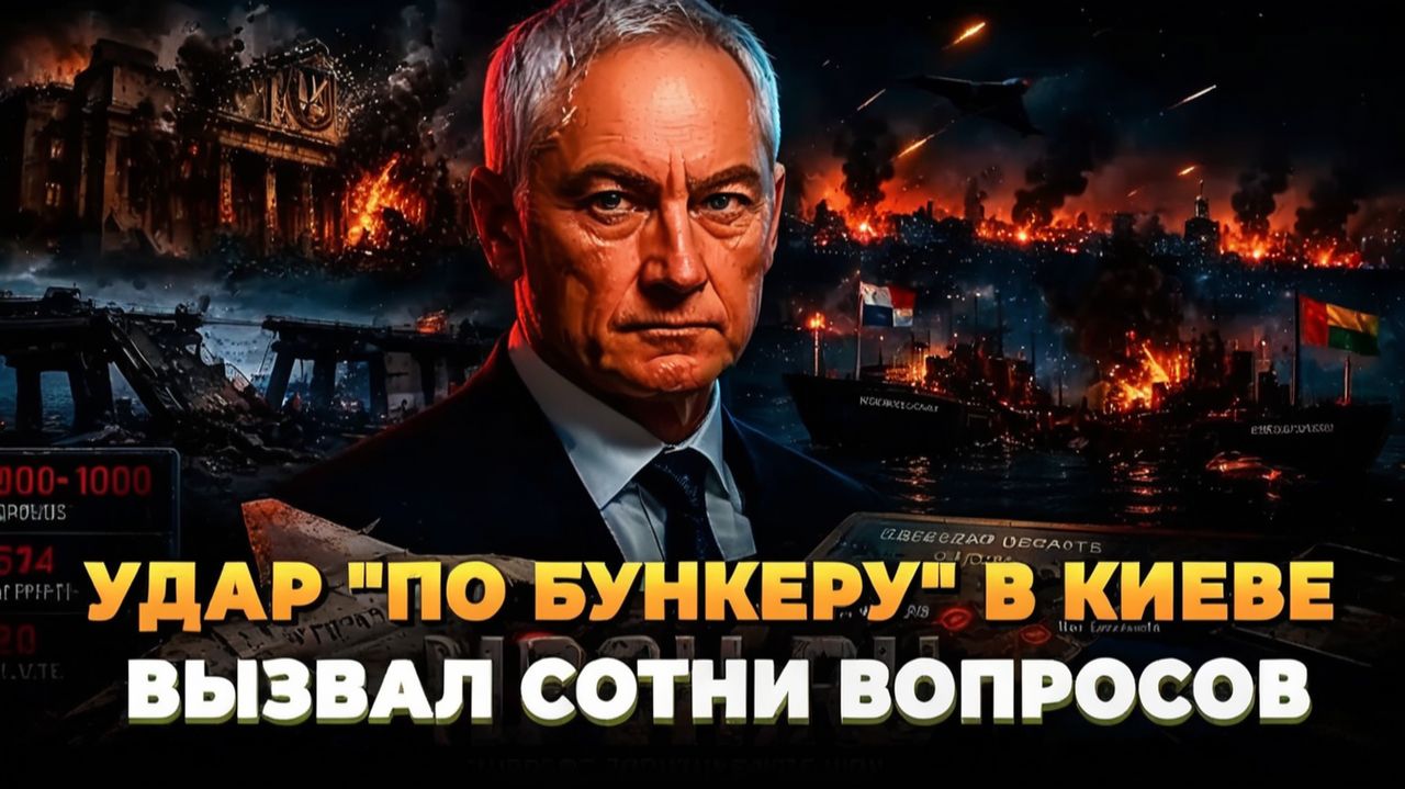 Удар по бункеру в Киеве вызвал сотни вопросов