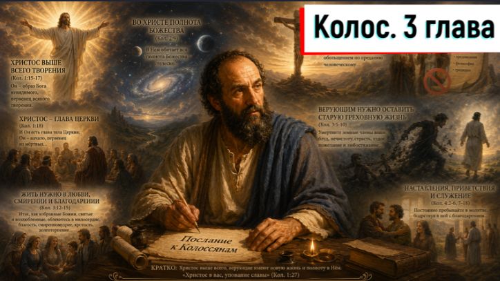 Колоссянам 3:1-25