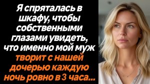 Жизненные истории/Я спряталась в шкафу, чтобы собственными глазами увидеть, что мой муж творит ночью