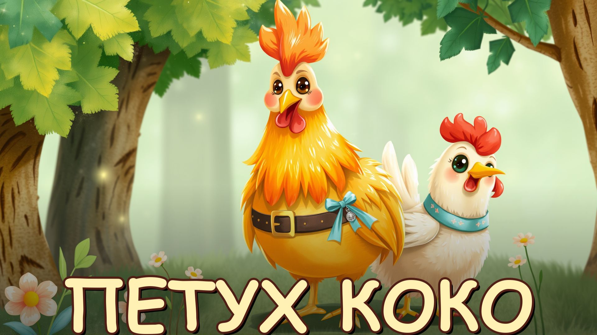 Петух КОКО и его курочки