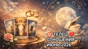 ♉ ТЕЛЕЦ ❤️ ОТНОШЕНИЯ ИЮНЬ 2026