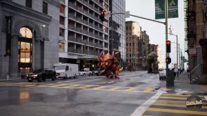 Сравнение размеров монстров в игре Final Fantasy.