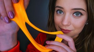 ОЧЕНЬ БЛИЗКИЙ АСМР | слайм, кисточка, шуршание + визуальные триггеры |  very close asmr
