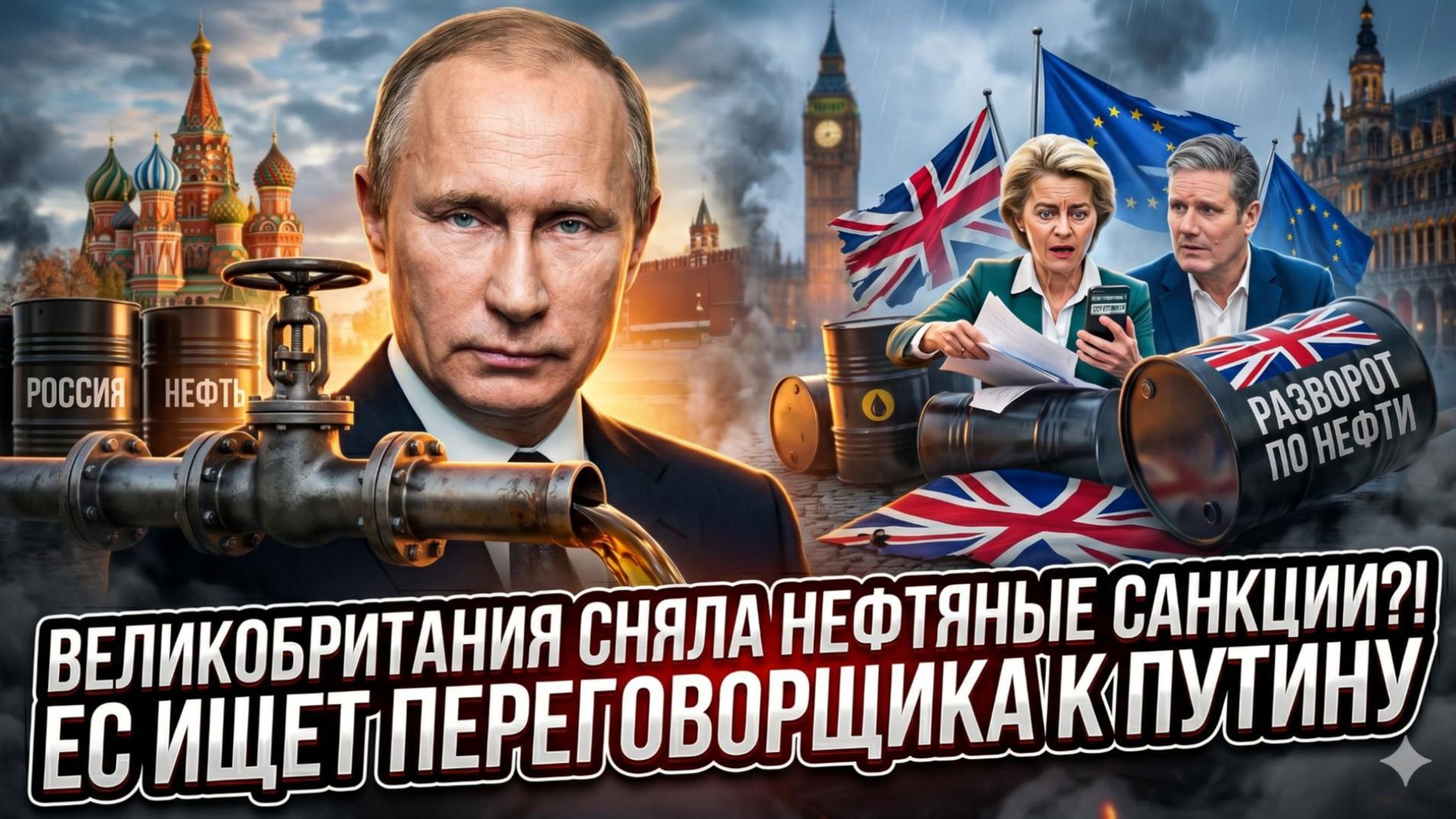 💥Меркурис и Христофороу | Предательство или прагматизм? Великобритания ломает нефтяную блокаду