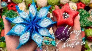 Рождественский набор мыла 🎉 залипательное ASMR видео ⭐️ расслабляющие звуки