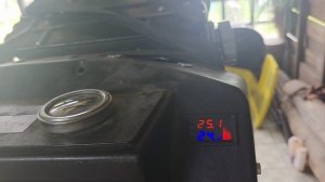 подключение вентилятора  охлаждения гидравлики на миниэкскаваторе Rippa r 319
