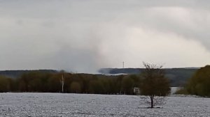 Мусорный полигон в Ачинске продолжает гореть