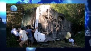 Автобус с россиянами разбился в Турции: подробности ДТП, сколько жертв