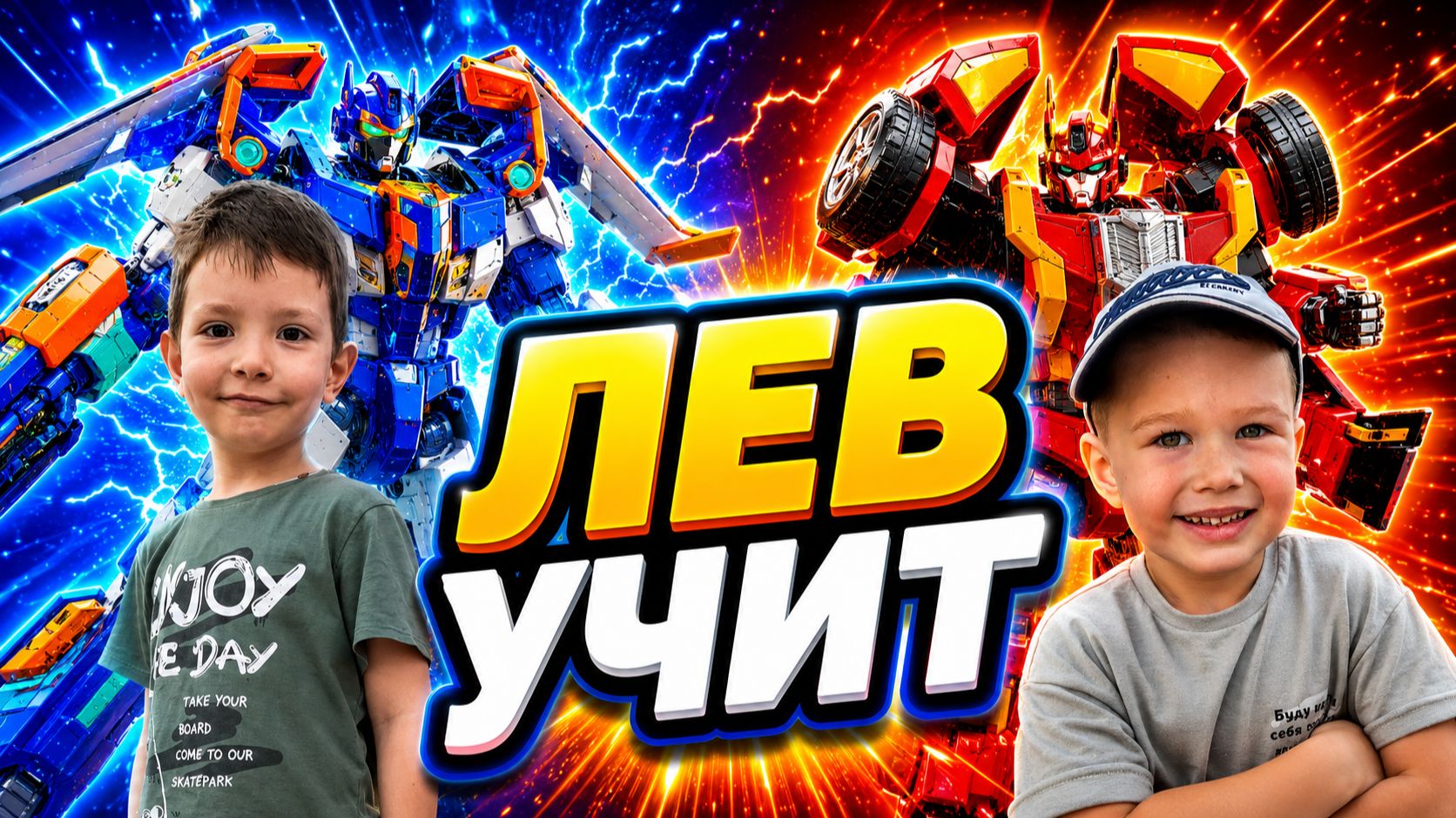 Сиеро, Ред Блитц - трансформируем (Metal Cardbot CIELO Red Blitz)/ ЛЕВ УЧИТ