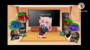 Tmnt!2012 react to Miyamoto Usagi GCRV (Part one & two)