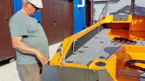 Мотолодка Голд Фишер 480 сухой обзор .