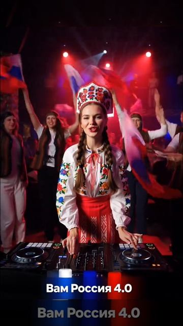 Песня: Вам Россия 4.0 лучшая страна на свете.