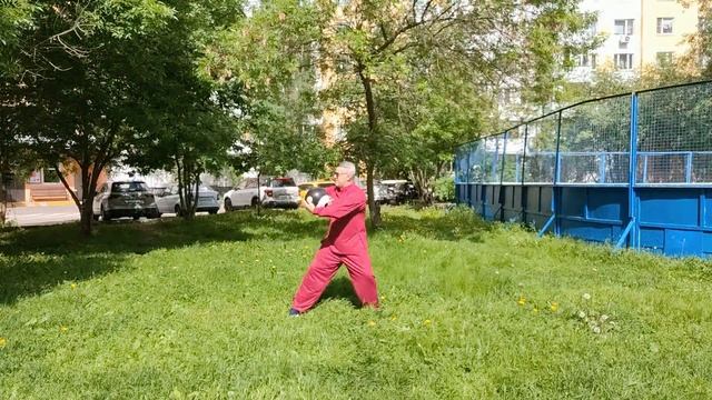 Упражнения с шаром Тайцзи весом 1.1 кг (11)