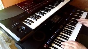 Юрий Антонов_Летящей походкой(Я вспоминаю)_ кавер на синтезаторе Yamaha psr sx 920