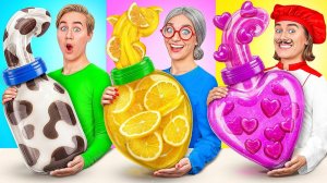 Кулинарный Челлендж# Я против Бабушки # Смешные Кухонные Войны от Multi DO Joy