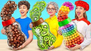 Кулинарный Челлендж# Я против Бабушки # Смешные Рецепты с Едой Multi DO Joy