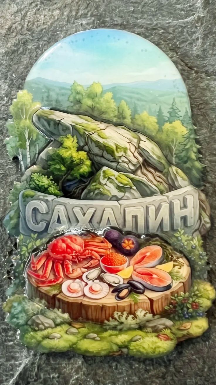 Сувенирный магнит 