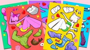 Инкредибокс Спрунки, но Венда, Пинки и Аква — мод с бумажными наклейками