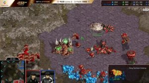 Старкрафт Финал FlaSh vs soma игра 6 bo7 ASL21