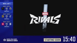 Marvel Rivals Ignite, 1-й этап, AMER [Sentinels против Swamp Gaming], групповой этап, 1-й день