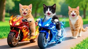 Мама-кошка подстригает шерсть на ферме и делает тигровую шапку для котят дома🐾🎩🐯