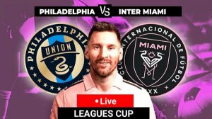 Интер Майами — Филадельфия Юнион Футбол США. MLS Прямая Трансляция