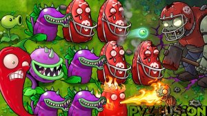 Зомби против растений! FUSION Plants vs Zombies ПвЗ PvZ Растения против Зомби