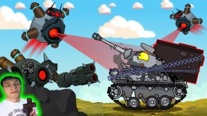 Последняя надежда: Немец и блок фиджерона - Реакция на HomeAnimations - Мультики про Танки Геранд