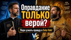 «Оправдание ТОЛЬКО верой? Пора узнать правду о Sola fide!»