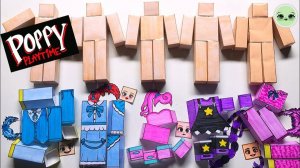 [✨Бумага DIY✨️ ] Roblox Poppy Playtime НАРЯДИТСЯ Челлендж! 🎀 Длинноногая МАМА, Кисси Мисси, & Поппи