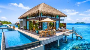 УСПОКАИВАЮЩИЙ ОКЕАН ДЖАЗ 🏝️ ЛЕТНИЙ ОТДЫХ НА ВИЛЛЕ У ВОДЫ