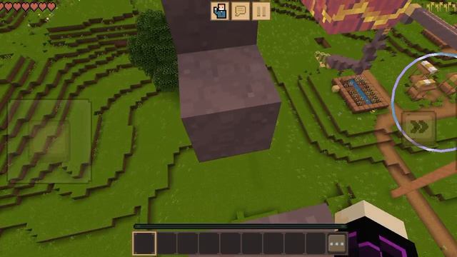 прохожу паркур в игре на подобий Minecraft