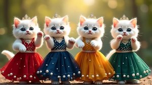 Попробуй не засмеяться 😂 Сборник смешных танцев кошек 2026 @MeowMamasLittlePaws @CoComelon