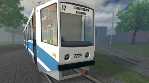 Roblox Поездка Старом Трамвае КТМ 8   3239 по 17 маршруту